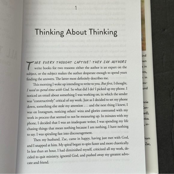 Get Out of Your Head by Jennie Allen | Self-Help | Hardcover Book - Picture 11 of 11